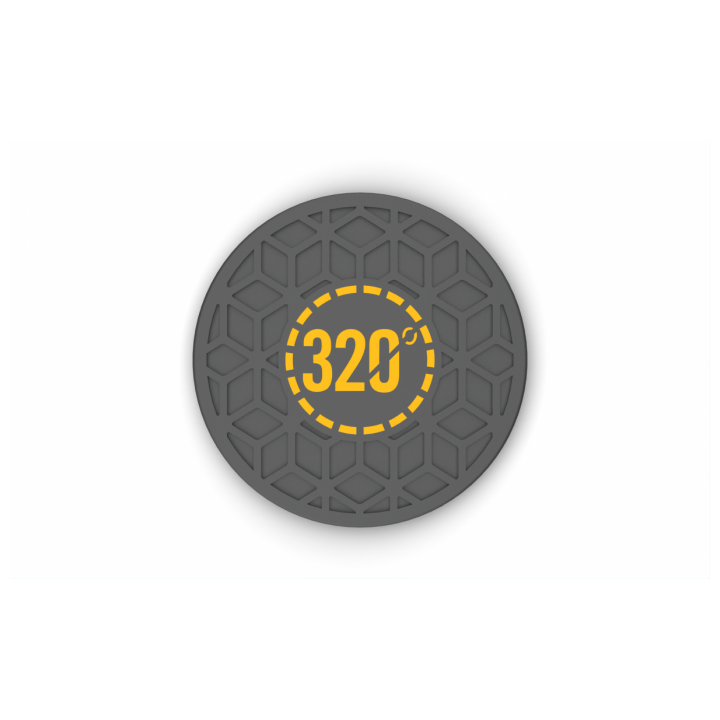 320° bundmåtte