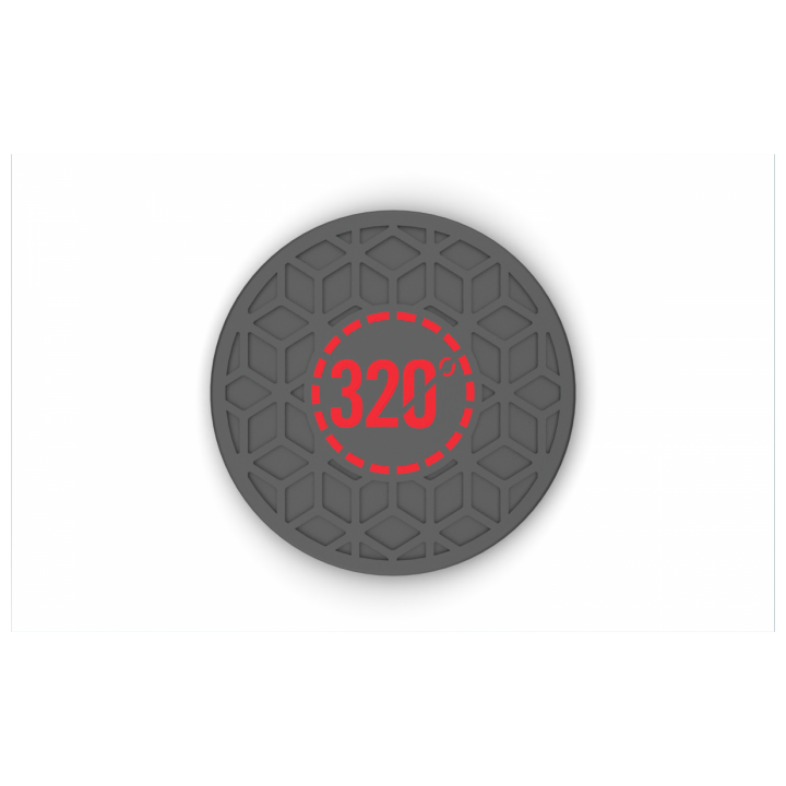 320° bundmåtte