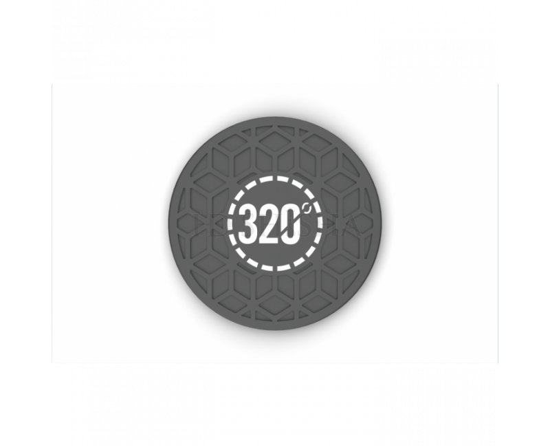 320° bundmåtte