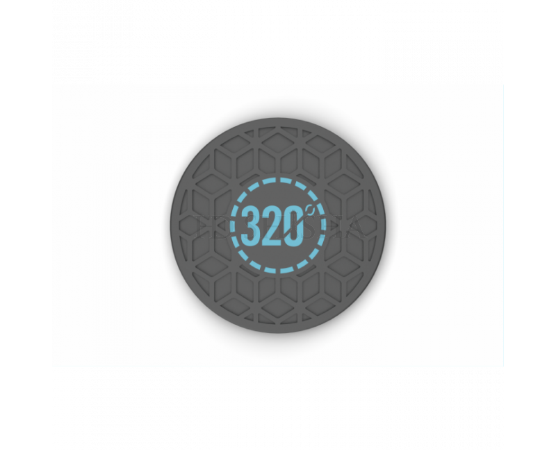320° bundmåtte