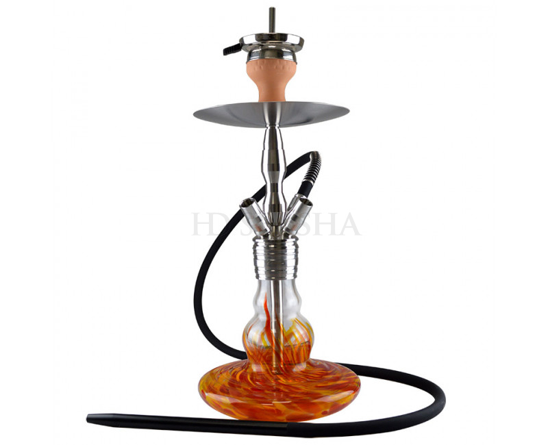 Aladin Genesis 450 röd vattenpipa shisha - Vattenpipor