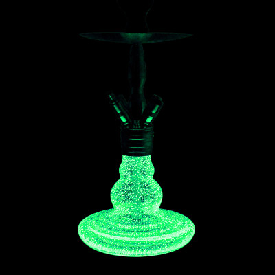 Aladin Genesis 450 glow-in-the-dark hookah