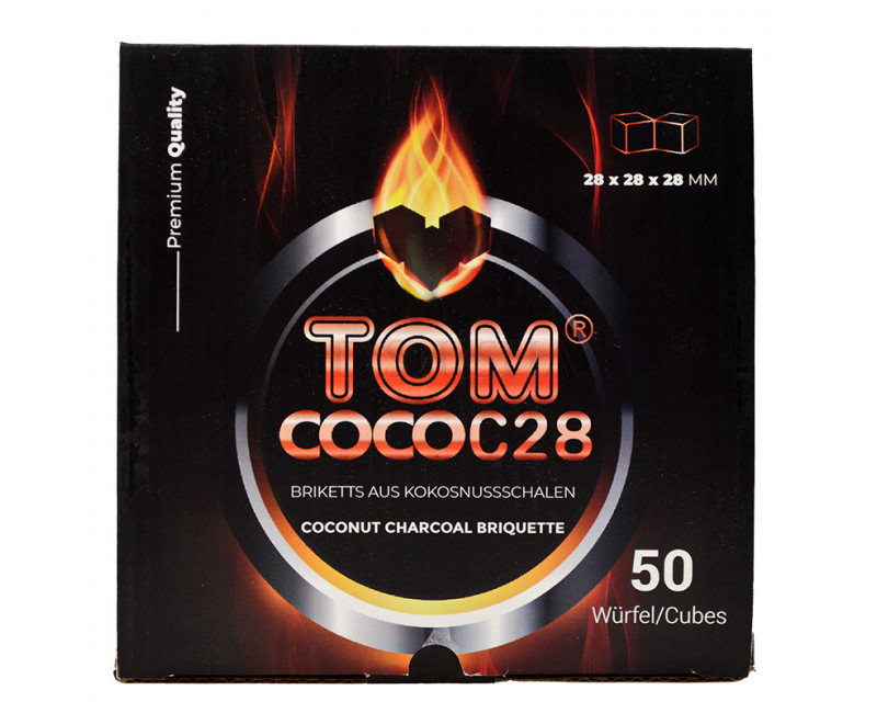 Tom Cococha Gold (C28) vattenpipa shisha Kol – 1 kg - Kokoskul