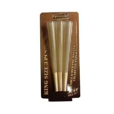 Original Cones King Size Unbleached 3 pcs Smoke