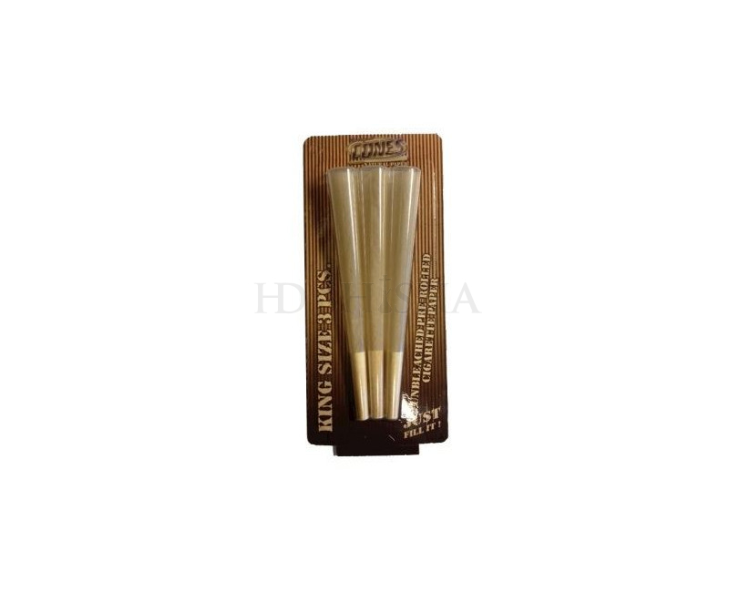 Original Cones King Size Unbleached 3 stk Smoke