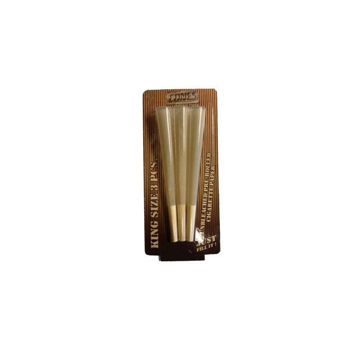 Original Cones King Size Unbleached 3 stk Smoke