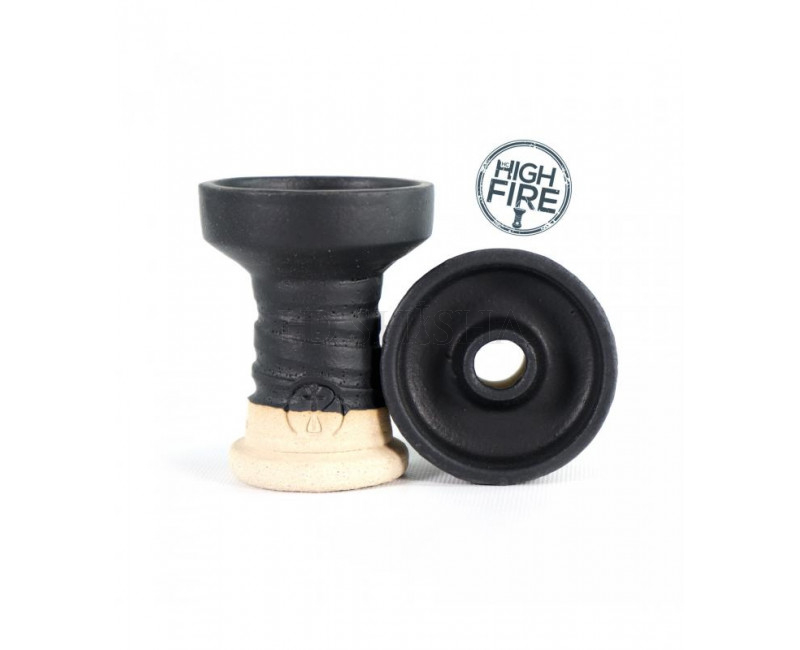 HC Highfire Twist Carbon vattenpipa shisha huvudr -