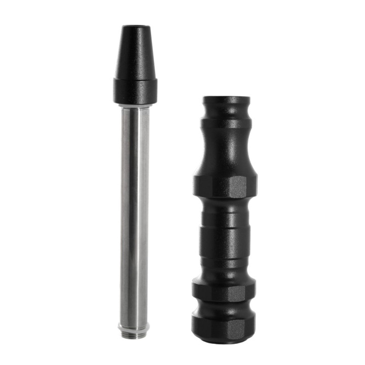 KAYA ELOX Eco EZRA svart vattenpipa shisha - Vattenpipor