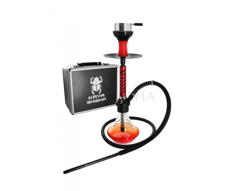 KAYA ELOX Eco Slice Rød vandpibe