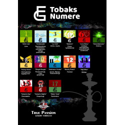 True Passion Le Chill (3) 200 g vandpibe tobak