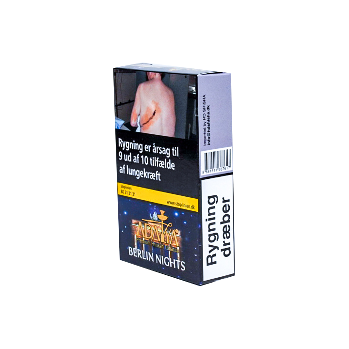 Adalya Vandpibe Tobak – Berlin Nights 50 g