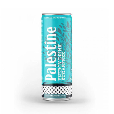 Palestine Drinks Boisson énergisante sans sucre - 330 ml