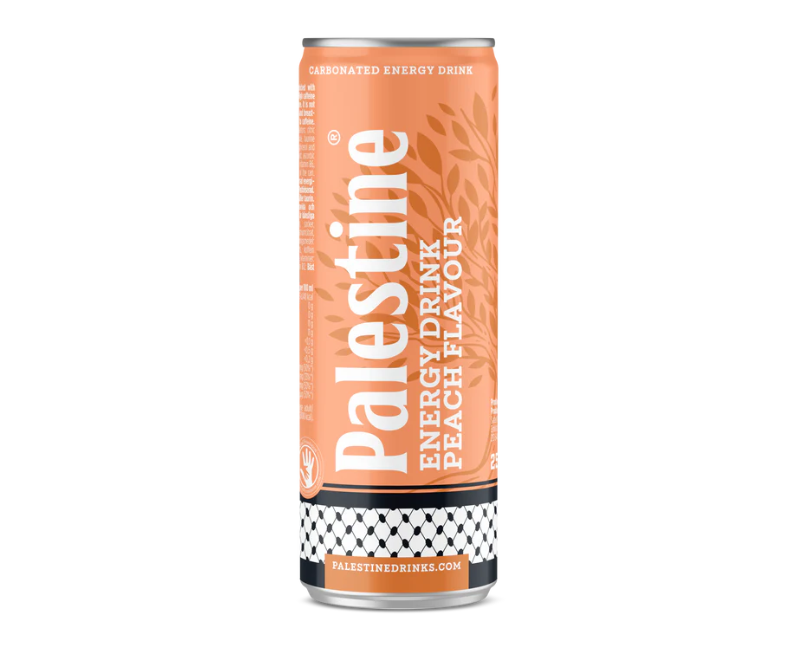 Palestine Drinks Energy Drink Peach - 330 ml