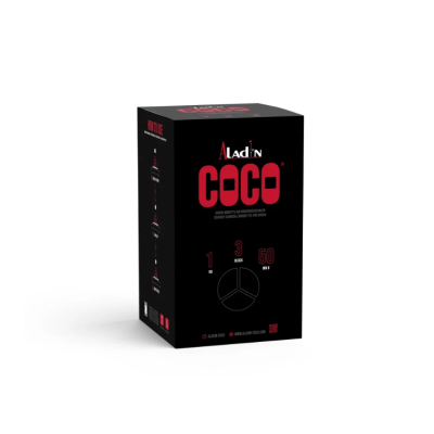 Kopio tuotteesta Tom Cococha Blue hookah charcoal – 1 kg