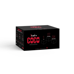 Aladin Coco Naturkul 27 mm 1 kg | Kul til Shisha