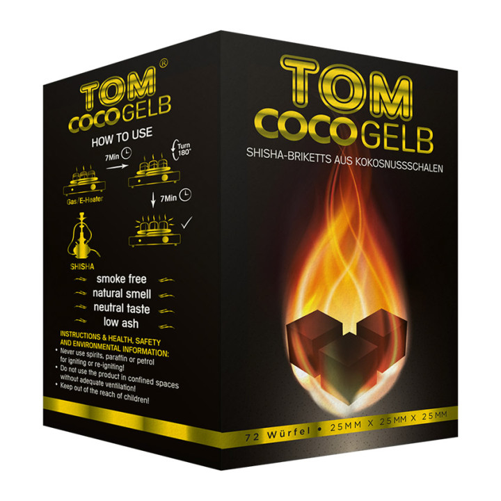 Tom Cococha Yellow vandpibe kul – 1 kg