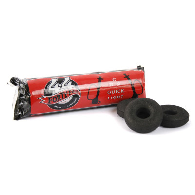 Forty Four 44 mm hookah coals – 1 roll