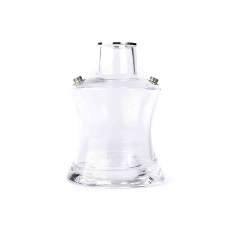 Oduman N2 vase i klar glas