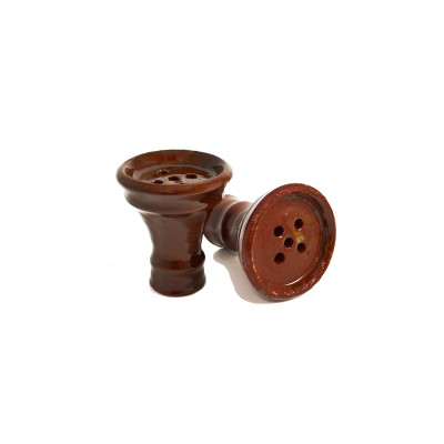 El-Badia flat clay hookah head