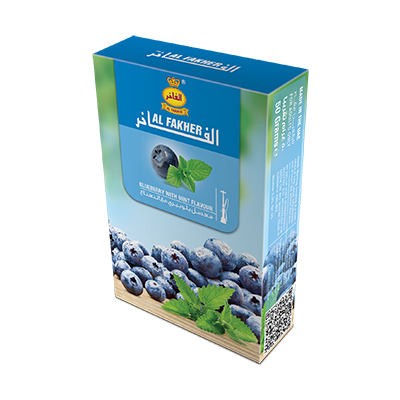 Al-Fakher hookah tobacco – Big Blue Green 50 g