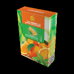 Al-Fakher hookah tobacco – Orange / Mint 50 g
