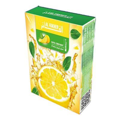 Al-Fakher Wasserpfeifen-Tabak – Super Lemon / Minze 50 g