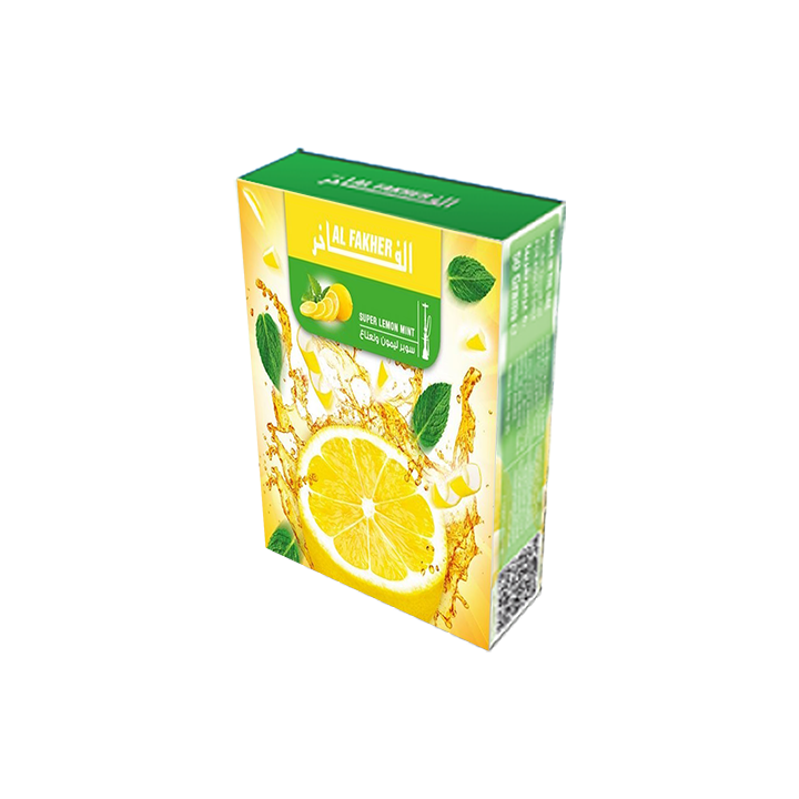 Al-Fakher vandpibe tobak – Super Lemon / Mint 50 g