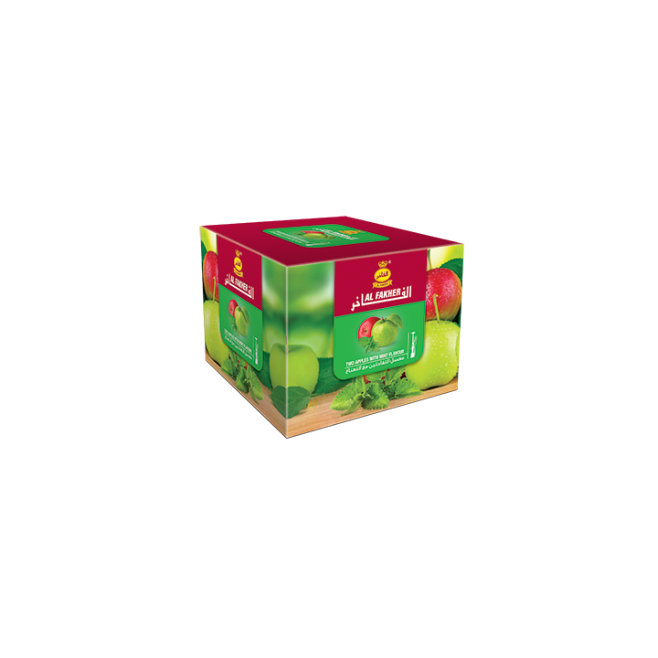 Al-Fakher vandpibe tobak – The Double Green 200 g