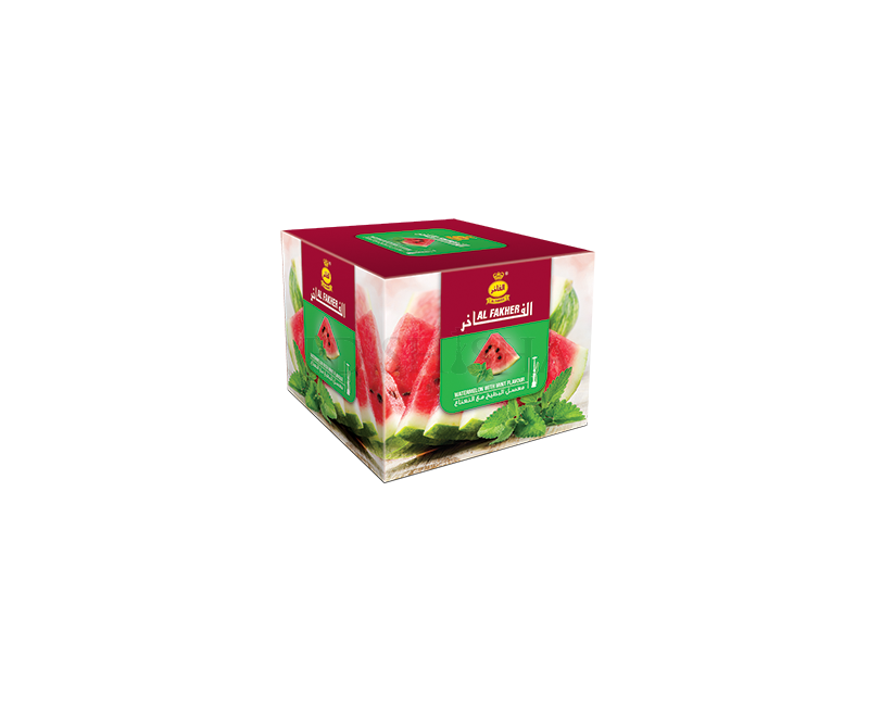 Al-Fakher vandpibe tobak – Vandmelon / Mint 200 g