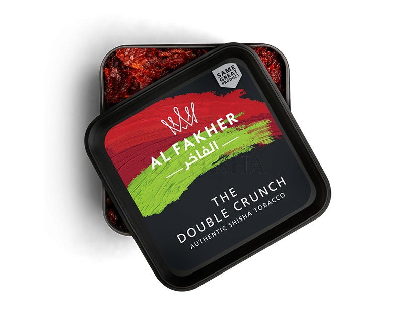 Al-Fakher vandpibe tobak – The Double Crunch 200 g