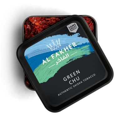 Al-Fakher vandpibe tobak – Green Chu 200 g