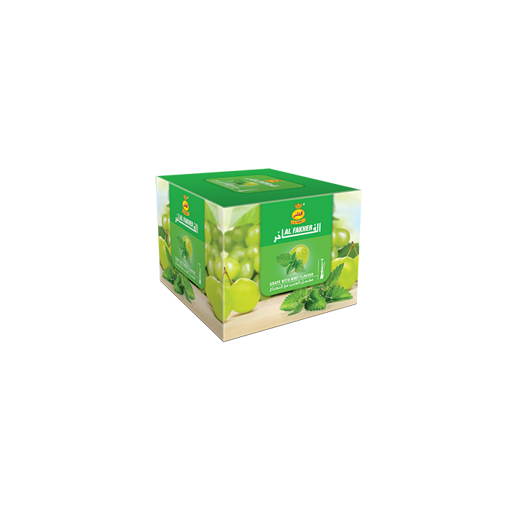 Al-Fakher vandpibe tobak – Grapio Green 200 g