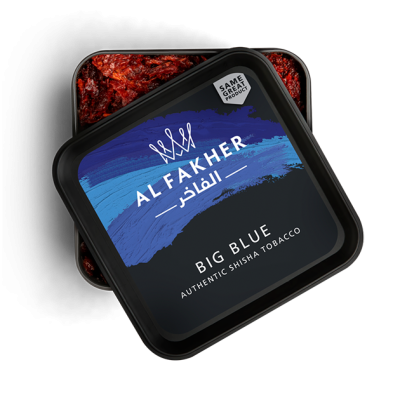 Al-Fakher hookah tobacco – Big Blue Green 200 g