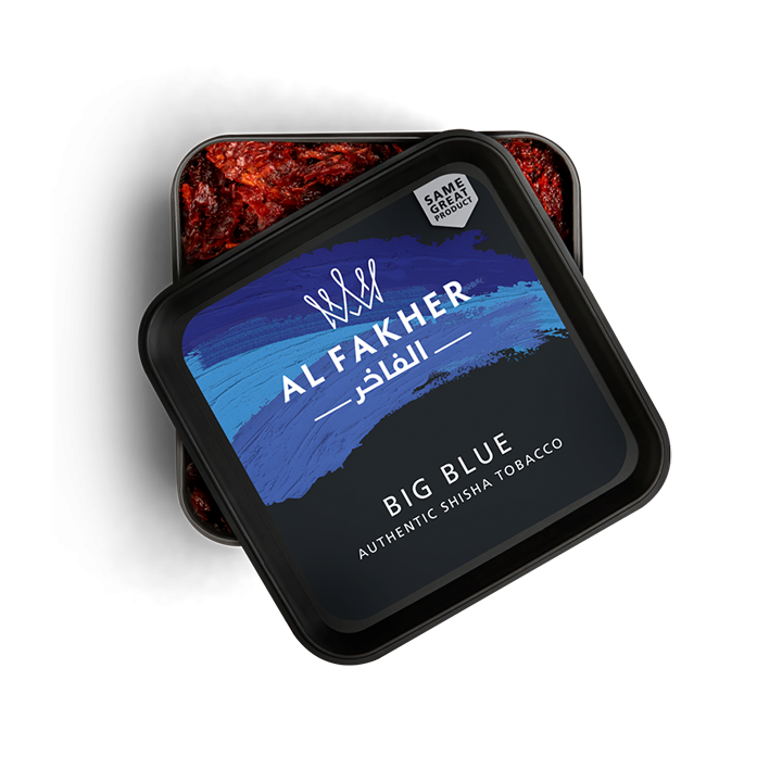 Al-Fakher vandpibe tobak – Big Blue Green 200 g