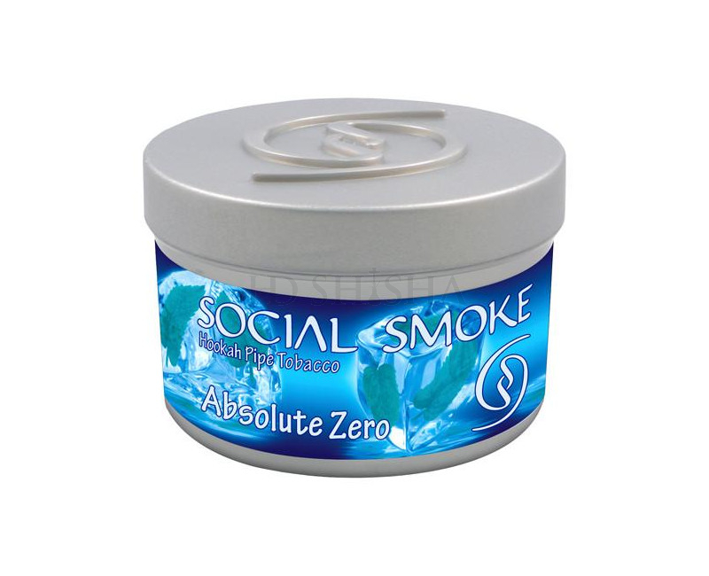 SS Absolute Zero 100 g Vattenpipstobak - Vattenpipstobak