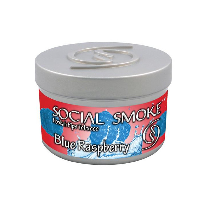 SS Blue Raspberry 250 g vandpibe tobak