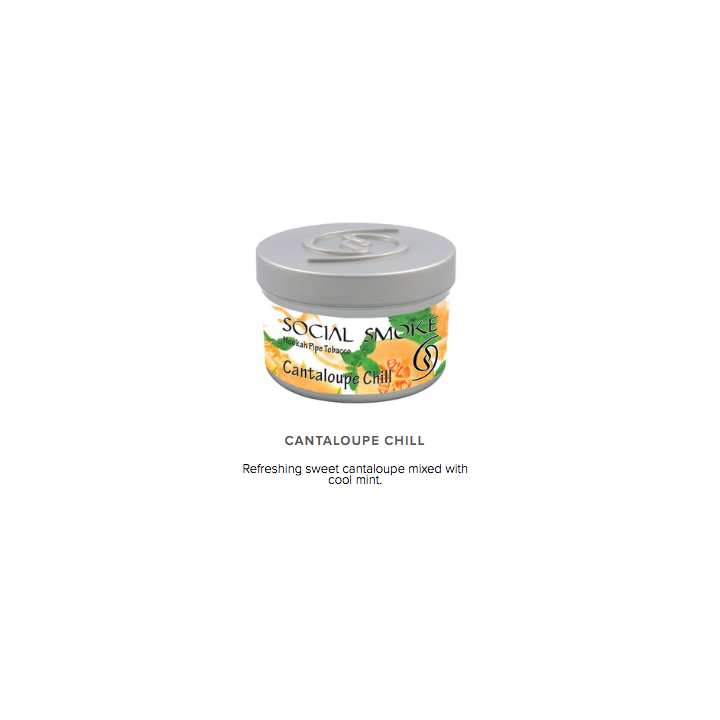 SS Cantaloupe Chill 250 g vandpibe tobak