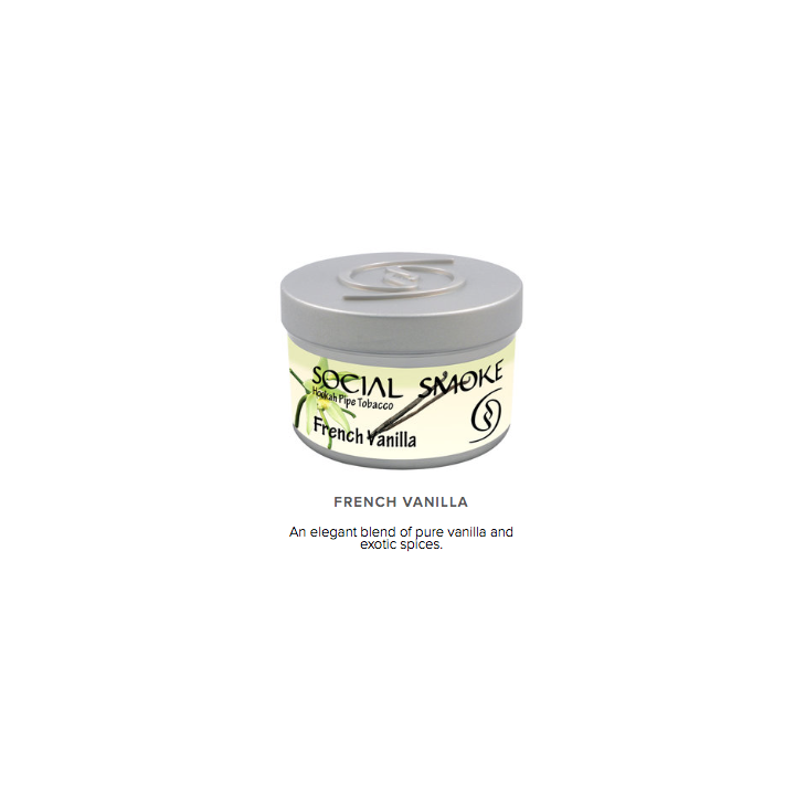 SS French Vanilla 250 g vandpibe tobak