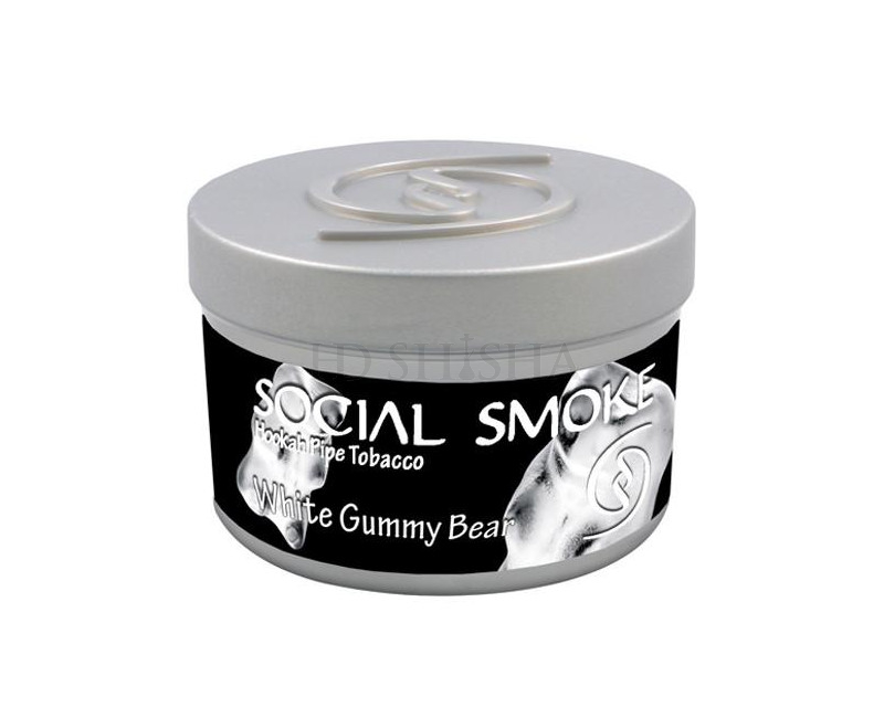 SS White Gummy Bear 250 g Vattenpipstobak - Vattenpipstobak