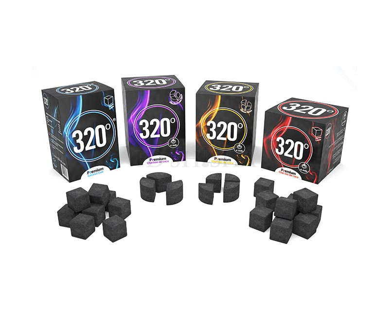 320° Red – 26 mm vandpibe kul – 1 kg